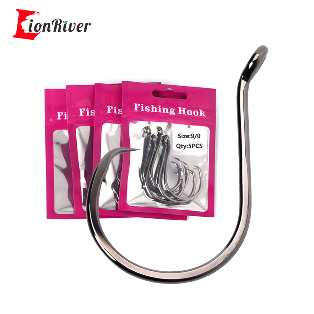 Lionriver Black Nickel Heavy C - Fishing Hook Circle review and price